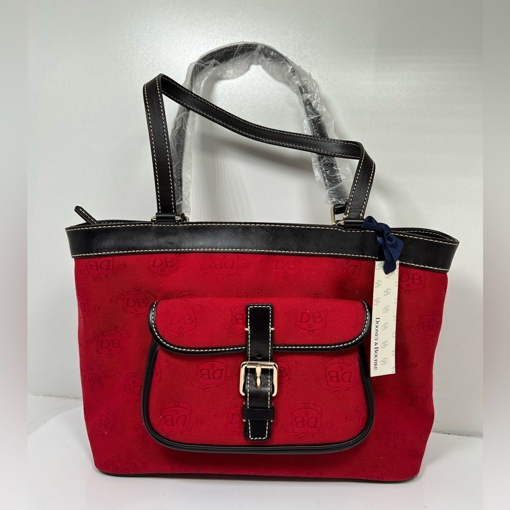 Dooney And Bourke Eastwest Shoulder Bag Red New With Tags